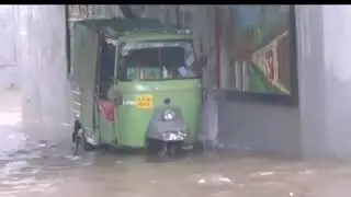 Heavy rain in Lahore today