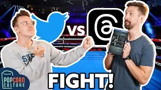 TWITTER vs. THREADS| Popcorn Culture