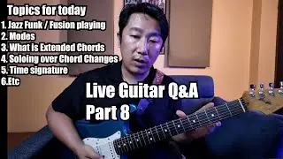 Live  Guitar Lesson in Nepali with Narvin Lama  | Part 8 | Q&A