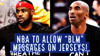 HOW THE MEDIA CAN CHANGE the Narrative of Social Justice Messages on Jerseys - D.C. NBA Junkie
