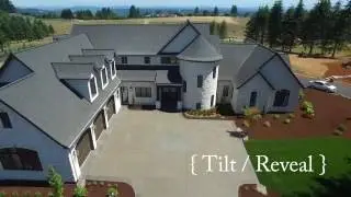 Types of Aerial Video Shots - Tilt / Reveal