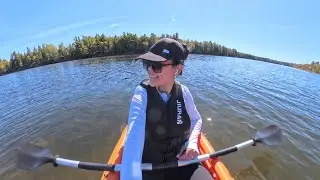 Camping & Kayaking Adventure in Fundy   Wenzel Klondike Tent + Sun Dolphin Aruba 10 Kayak