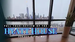 Full Tour + Review of the Hyatt House in Jersey City | New Jersey -  NYC area hotel with Rooftop bar