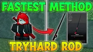 How To Get Tryhard Rod FAST Fisch! How To Complete Tryhard Quest Fisch! (Roblox Fish)