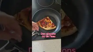 Astuce food r&eacute;chauffer pizza