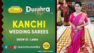 Dussehra Utsav Sale : Kanchi Wedding Collection| Kancheepuram Varamahalakshmi Silks LIVE