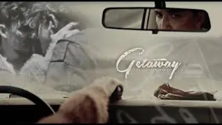 benson + randy – nothing good starts in a getaway car.