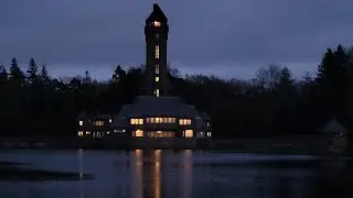 Slot verlicht 2025, timelapse - Castle lit, timelapse