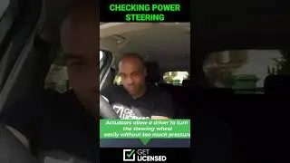 How to check your power steering is working | #driving #drivingtips #shorts