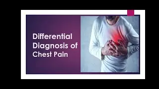 An approach to chest pain| differential diagnosis of chest pain