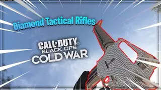 Call of Duty Cold War Diamond Tactical Rifles