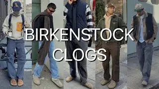 Men's Winter Trends 2024 | Styling Birkenstock Clogs | Fashion Style Blog 2024