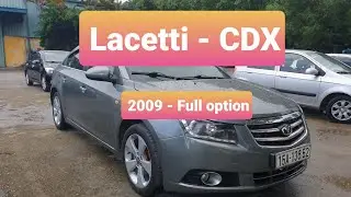 ( Đ&atilde; b&aacute;n ) Daewoo Lacetti CDX 2009 Nhập khẩu Full option/ Bản cao cấp nhất của Lacetti lh 0967698655