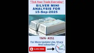 MCX SILVER MINI ANALYSIS FOR 15 Sep 2025 | MCX SILVER PRICE PREDICTION FOR Monday | @tickyourtrade
