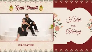 Live: Grah Shanti | Hetvi Weds Abhiraj by Kalapi Production