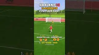 Haaland 🇳🇴 Zlatan Kick Flair Shot | EA Sports FIFA