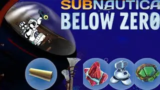 Subnautica : Below Zero | Uraninite, Ruby, Spiral Plant, Synthetic Fibers, Thermal Plant