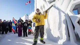 Yellowknife's Incredible Snow Castle