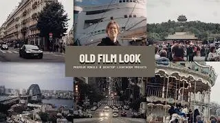 Lightroom Tutorial | Old Film Look Presets | Free DNG