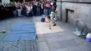 2 Flexi Guys on Temple Bar Square Dublin