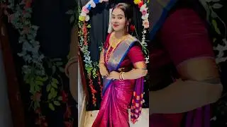 How to wearing saree in South Indian style