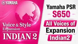Yamaha PSR-S650 Indian 2 Expansion Pack Voices | Sitar, Harmonium, Shehnai, Santoor & More