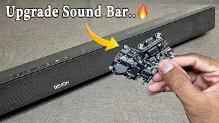 Old Soundbar TRANSFORMED Into a Modern Bluetooth Beast 🔥 #diytech