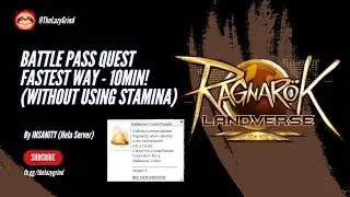 Battle Pass Quest Fastest Way - 10min! (Without Using Stamina)