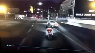 Midnight Club Los Angeles - horrible crash