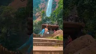 KHANDADHAR waterfall Keonjhar, Odisha#khandadhar #keonjharfliper #odishafliper #flip #backflip
