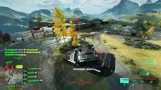 Battlefield 2042 Big Flank Action Follow by Tank Work #RussiaVsUs