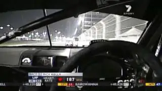 V8 Supercars 2010 - Yas Marina Onboard with Rick Kelly Helmet Cam