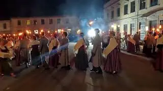 11.11.25 Limbažos Lāčplēša dienā Dejo: Div' dūjiņas gaisā skrēja Dejo: Limbažu BJDK 
