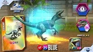 BLUE HEROIC UNLOCKED | How to Get fast BLUE HEROIC SHARDS in Jurassic World The Game 2025