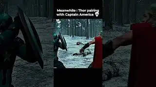 ⚡thor use captain America sheild ☠️ #marvel #avengers #thor #iranman #spiderman #drdoom #new #edit