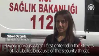Turkish 'angel' paramedic on errand of mercy in Jarabulus