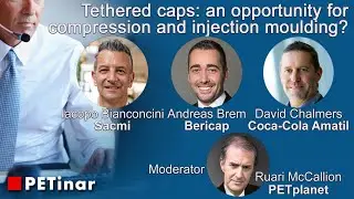 PETplanet PETinar - Tethered caps: An opportunity for compression and injection-moulding?