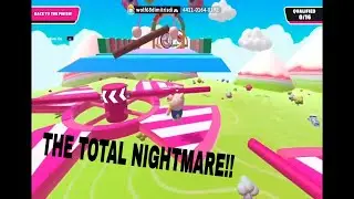 Can You Beat The Total Nightmare?! Playing Viewers Fall Guys Created Levels!