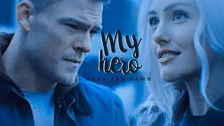 hawk and dove // my hero
