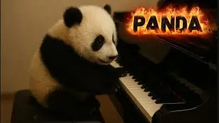 A Panda plays the piano vs Me