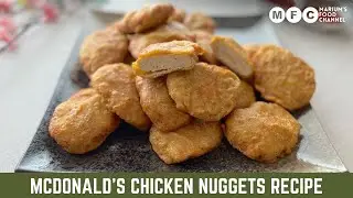 McDonald&rsquo;s CHICKEN NUGGETS Recipe 🌟 Kids School Lunch Box Idea !! 😊Recipe by @mariumsfoodchannel