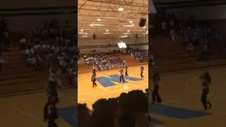 Dillon High School Golden Essence Dance Line at Westover 2017