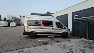 This is what I call a campervan! The spacious, six metre, Burstner C590!