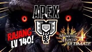 👺APEX RAJANG LV 140👺A Quest mais dif&iacute;cil do Monster Hunter 4 Ultimate!