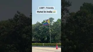India&rsquo;s most LGBT+ friendly hotel! #travelvlog #travel #indiatravel #india #hotel #lgbt #lgbttravel