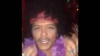 Bruno Mars & Jessica Caban #Bressica - At Beyonce's Halloween Party (Instagram Story)