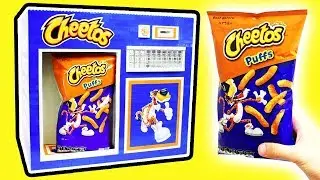 How To Build a LEGO Cheetos Puffs Vending Machine