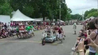 23. Bed racing - Turkey Festival 2011, Tremont, Illinois