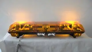 Amber Federal Vision Emergency Light Bar TBD-GRT-058