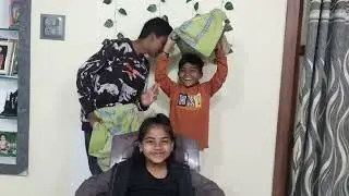 Playing pillow game 🤣